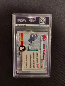 PSA 8 Poliwag Foil 1999 Topps Pokemon - Image 2