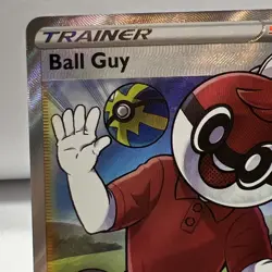 Pokemon TCG Ball Guy Full Art Trainer Card #065/072 SWSH Shining Fates One Owner - Image 2