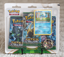 Pokemon TCG XY Fates Collide 3 Booster Pack Blister Froakie Promo SEALED - Image 1