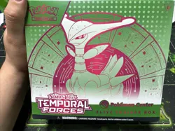 Temporal Forces Pokemon Center Exclusive ETB - Sealed - Iron Leaves Varient - Image 1