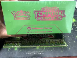 Temporal Forces Pokemon Center Exclusive ETB - Sealed - Iron Leaves Varient - Image 3