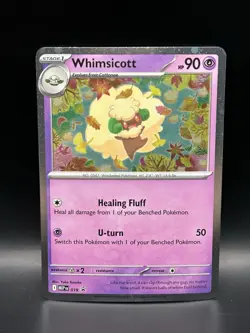 Whimsicott 019 - Pokemon Mega Evolution Black Star Promo Card - NM - Image 1