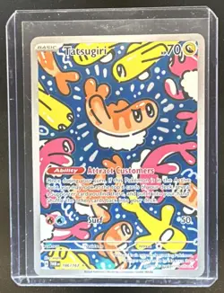 2024 Pokemon Twilight Masquerade Tatsugiri #186/167 - Image 1