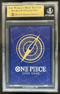 2025 One Piece 2nd Anniversary Promo Monkey D Luffy SR #ST13-015 BGS 10 - Image 2