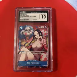 2024 Bandai One Piece Boa Hancock Promo CGC 10 P-066 Tournament Sealed Vol. 2 - Image 1
