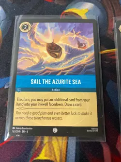 Sail the Azurite Sea - Azurite Sea 4x x4 Disney Lorcana Playset - Image 1