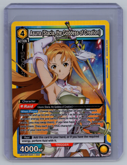 Asuna (Stacia, the Goddess of Creation)-Union Arena- SR-SAO-1-022 English - Image 1