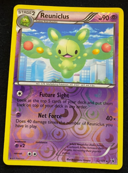 Pokemon Card Royal Victories No. 52/101 Reuniclus Reverse Holo LP - Image 1