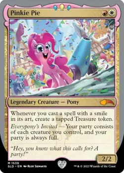 Pinkie Pie - Near Mint MTG Secret Lair - Image 1