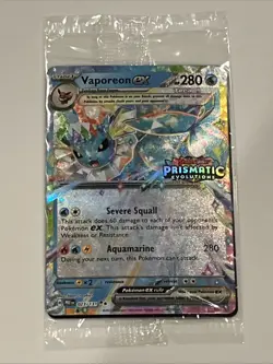 Pokemon TCG COMPLETE Prismatic Evolutions Stamped SEALED PROMOS 9 Card Set - Image 5