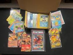 Huge Pokemon Card Collection Lot Black Star Promo Full Arts KANTO Starters Wotc - Image 1