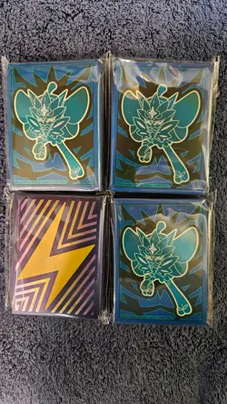 Pokemon TCG Card Sleeves 4 65 Packs - Image 1