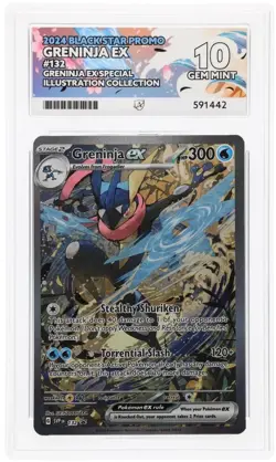 ACE 10 Greninja Ex 132 Black Star Promo Special Illustration Rare Pokemon Card - Image 1