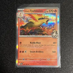 Pokemon TCG Ethan's Typhlosion Holo Card 034/182 Sv10: Destined Rivals - Image 1