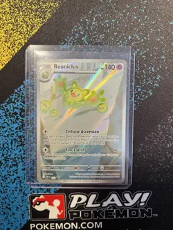 Reuniclus 212 Sv: Scarlet & Violet Promo Cards Full Art holo NM - Image 1