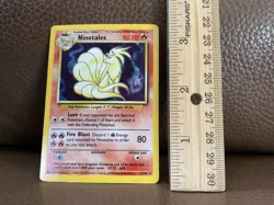 1999 POKEMON Ninetales Holographic Card #38 ~ 12/102 Base Set ~ Vintage - Image 1