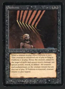 ***Oubliette Dark*** MTG Arabian Nights Magic Kid Icarus - Image 1