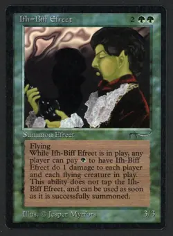 ***Ifh-Biff Efreet*** MTG Arabian Nights Magic Kid Icarus - Image 1