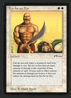 ***Eye for an Eye*** MTG Arabian Nights Magic Kid Icarus - Image 1