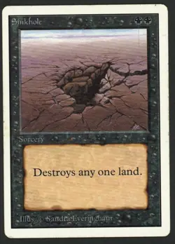 ***Unlimited Sinkhole*** MTG Unlimited Magic Kid Icarus - Image 1