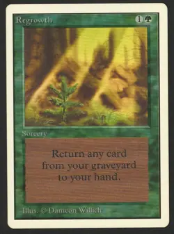 ***Unlimited Regrowth*** MTG Unlimited Magic Kid Icarus - Image 1