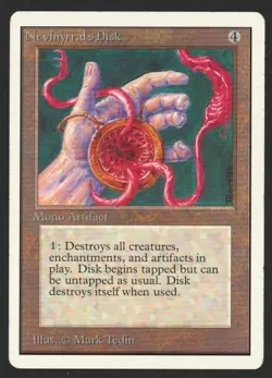 ***Unlimited Nevinyrral's Disk*** MTG Unlimited Magic Kid Icarus - Image 1