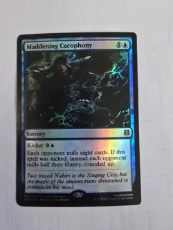 Maddening Cacophony Zendikar Rising Foil - Image 1