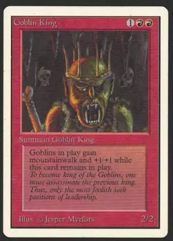 ***Unlimited Goblin King*** MTG Unlimited Magic Kid Icarus - Image 1