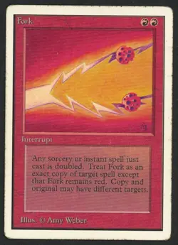 ***Unlimited Fork*** MTG Unlimited Magic Kid Icarus - Image 1