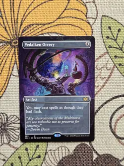 Vedalken Orrery MTG Artifact Rare Borderless Double Masters 2022 399 Regular - Image 1