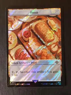 MTG: LotR: Double-Sided Token Spirit/Food T0016/T0022 Surge Foil - Image 2