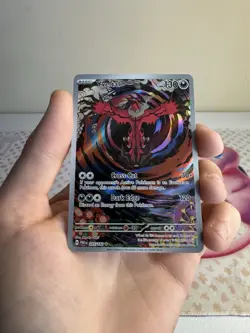 Yveltal 205/182: Sv: Paradox Rift Illustration Rare Pokemon TCG Card - Image 1