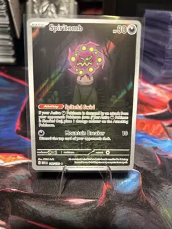Spiritomb 148/132 Pokemon TCG Full Art Rare SIR Mega Evolution - Image 1
