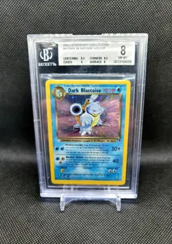 Dark Blastoise - 4/110 - Holo Legendary Collection BGS 8 Pokemon card (NM/MINT) - Image 1