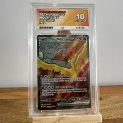 Pokemon Destined Rivals Team Rocket's Moltres 208/182 Ace 10 Perfect Subs - Image 1