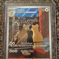 Pokemon Persian 078/064 Sv: Shrouded Fable Illustration Rare Holo HP110 - Image 1