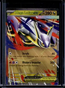2025 Pokemon Mega Evolution Latias ex Double Rare #100/132 - Image 1