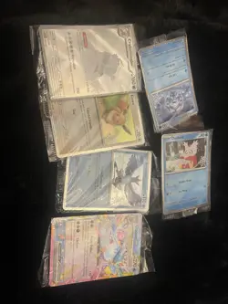 Delibird Holiday Calendar 2025 Pokemon TCG Festive Stamp Promo, Sealed 6 Pack - Image 1