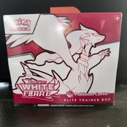 Pokemon Center Black White Flare Trainer Box ETB Exclusive Scarlet Violet SEALED - Image 1