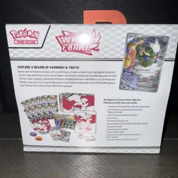 Pokemon Center Black White Flare Trainer Box ETB Exclusive Scarlet Violet SEALED - Image 2