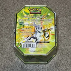 2009 Pokemon TCG Diamond & Pearl, Platinum ARCEUS Collectors Tin - EMPTY - Image 2