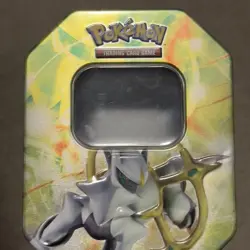 2009 Pokemon TCG Diamond & Pearl, Platinum ARCEUS Collectors Tin - EMPTY - Image 5