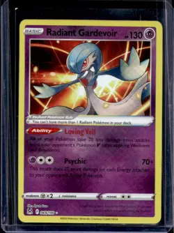 2022 Pokemon SWSH Lost Origin Radiant Gardevoir #069/196 - Image 1