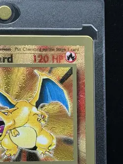 Pokemon Charizard Celebrations Ultra-Premium Collection Gold Metal Promo #4 - Image 2