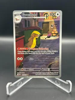 2025 Pokemon TCG Mega Evolution 153/132 Gumshoos IR Illustration Rare - Image 1