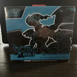 Pokemon Center Black Bolt Elite Trainer Box ETB Exclusive Scarlet Violet SEALED - Image 1