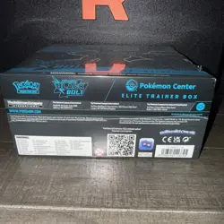 Pokemon Center Black Bolt Elite Trainer Box ETB Exclusive Scarlet Violet SEALED - Image 3