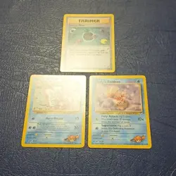 Pokemon TCG Gym Heroes Lot Misty's Seaking Goldeen Energy Flow 2000 Vintage - Image 2