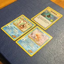 Pokemon TCG Gym Heroes Lot Misty's Seaking Goldeen Energy Flow 2000 Vintage - Image 4