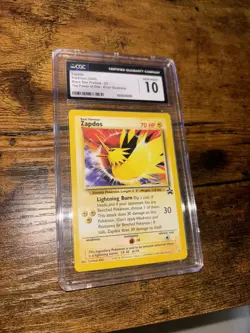 Zapdos #023 Power of One Promo Aoki Illustrator Error CGC Pristine 10 Pokemon - Image 3